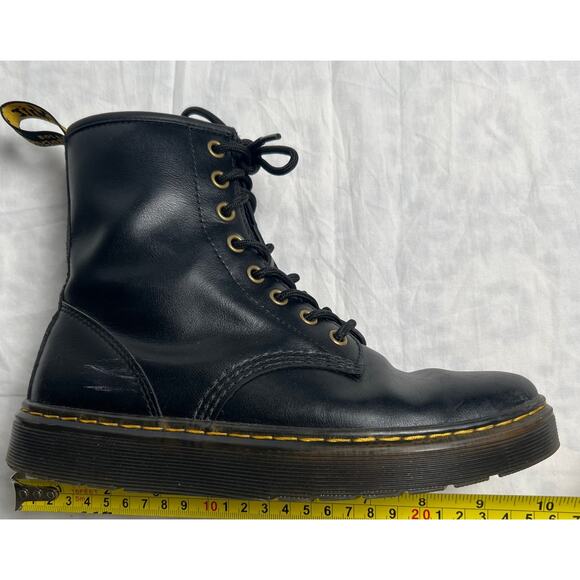 Dr Martens Boots Zavala Black Leather Boots Women’s US Size 6 - Picture 7 of 8